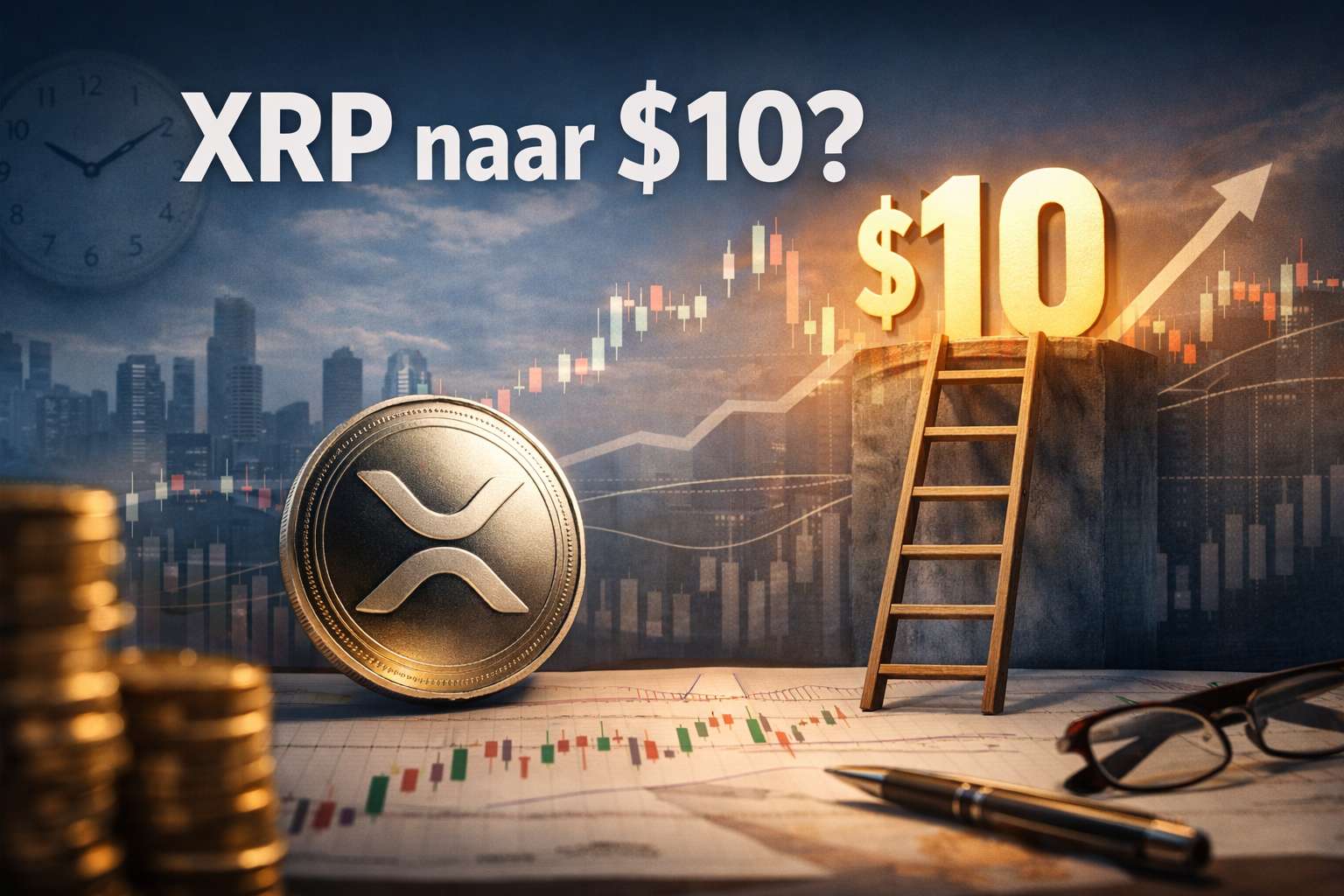 XRP naar $10? Traders zeggen dat het tijd kost
