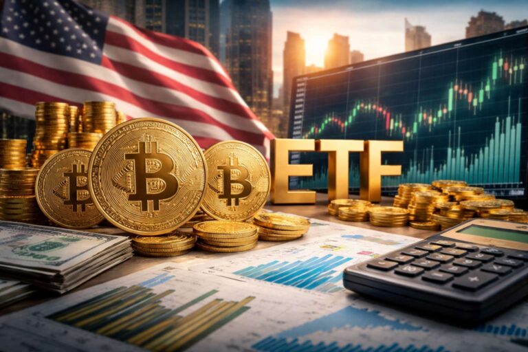 Bitcoin ETF instroom in de VS boven half miljard dollar