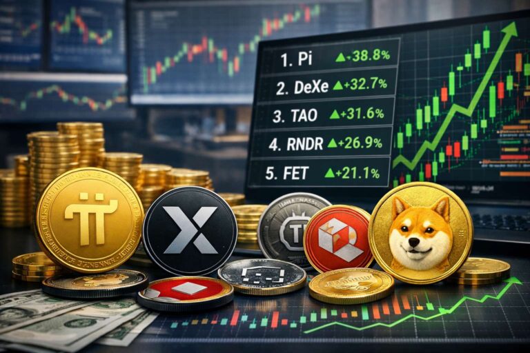 Beste crypto van de week: dit zijn de opvallende stijgers