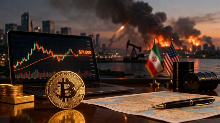 Bitcoin koers blijft opvallend rustig bij Iran-escalatie