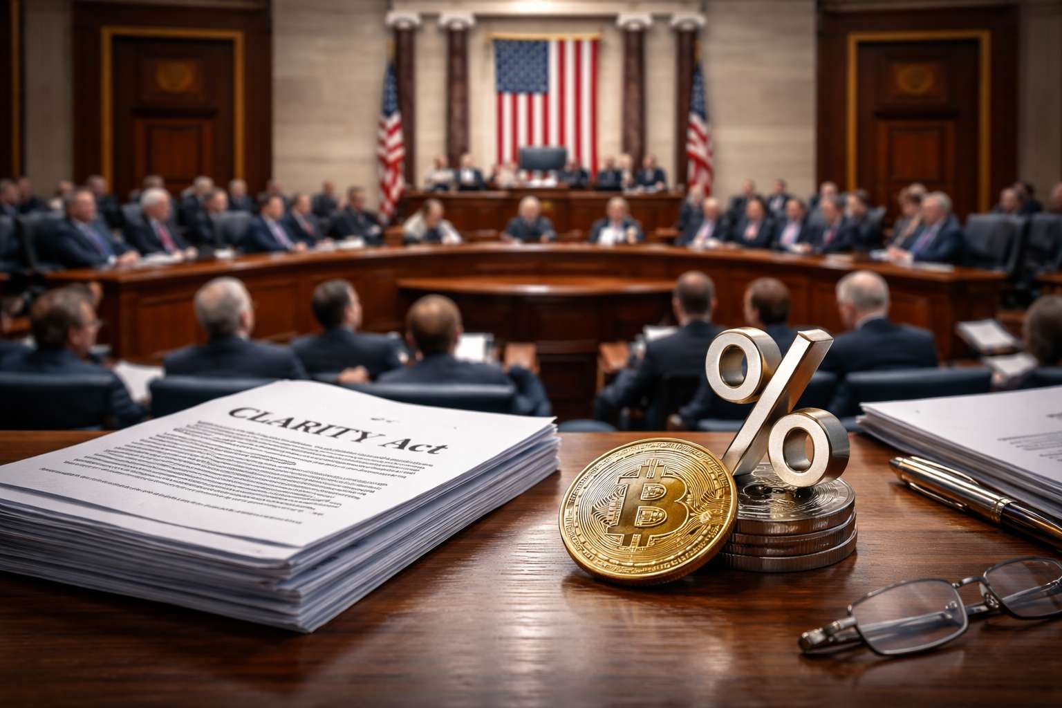 CLARITY Act opnieuw op agenda terwijl rentevraag blijft