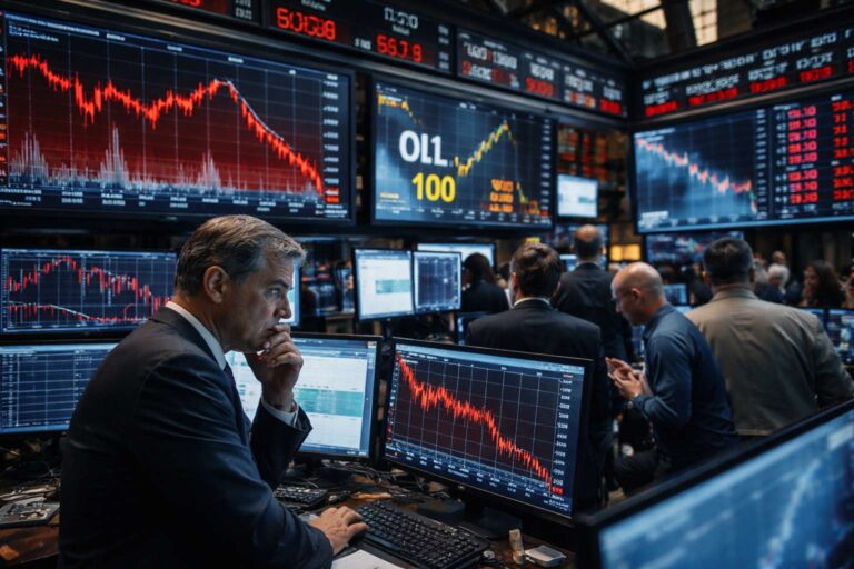 Crypto aandelen crash? Wall Street ziet kans stijgen naar 35%