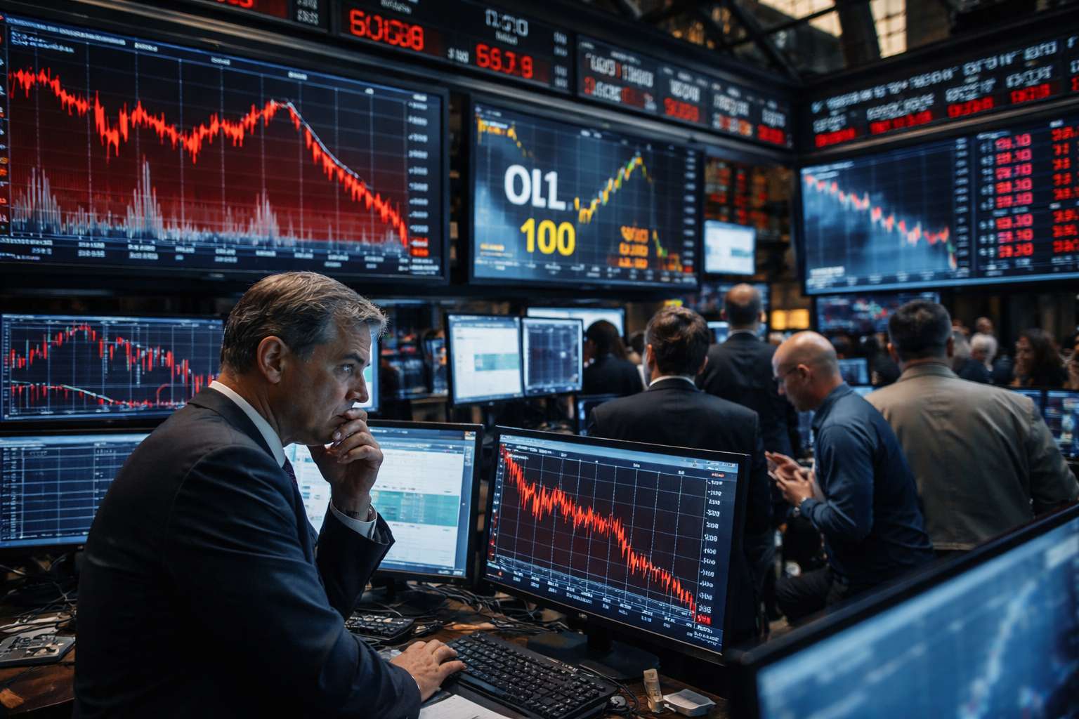 Crypto aandelen crash? Wall Street ziet kans stijgen naar 35%