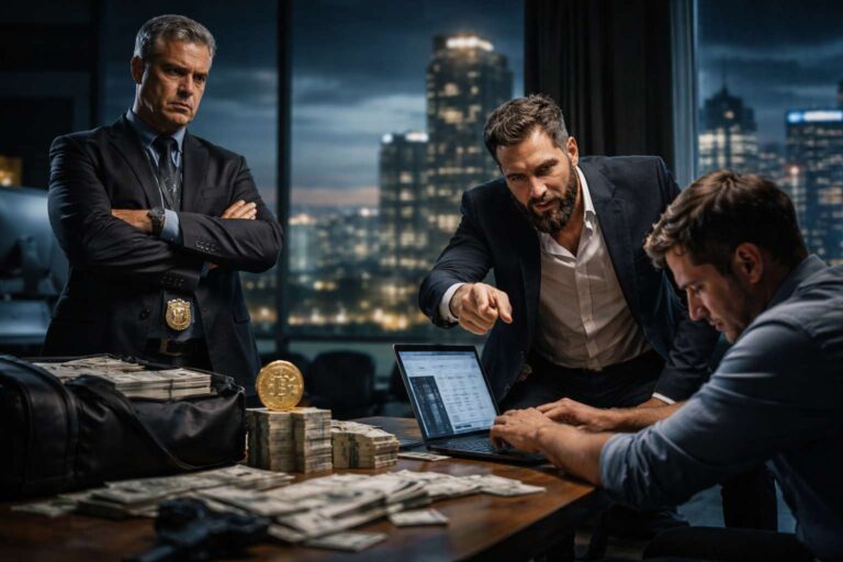 Ex-agent helpt crypto-oprichter bij afpersing en krijgt celstraf