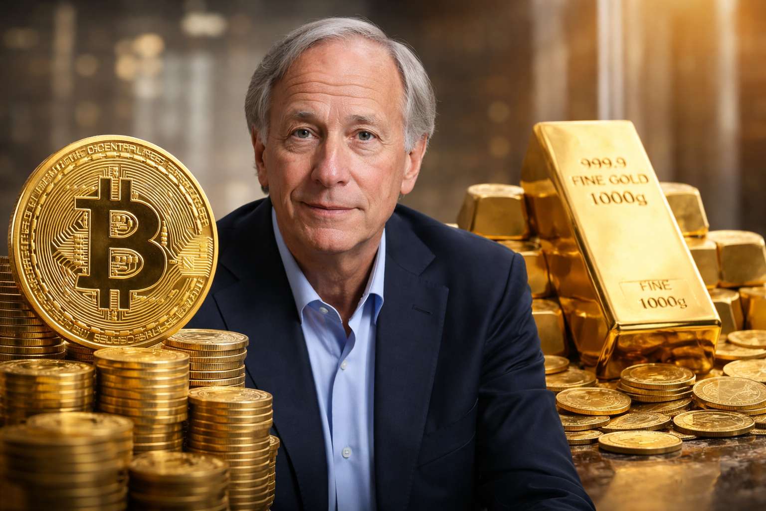 Bitcoin of goud: miljardair Ray Dalio kiest zijn favoriet