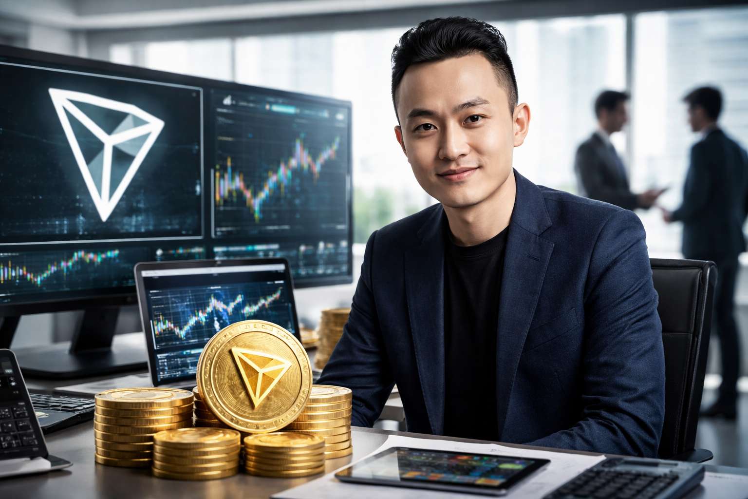 Tron-oprichter Justin Sun betrokken bij beursbedrijf dat TRX koopt